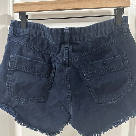 Free People Navy Blue Shorts - Picture 8 of 9